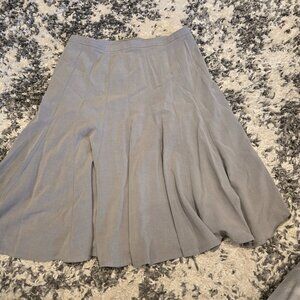 Grace Elements Women’s Yorkshire Grey A-Line Skirt | Size 16 | Grey